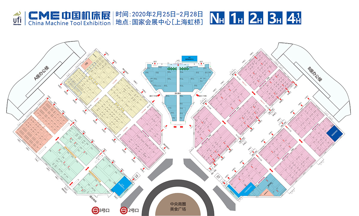 国家会展中心具体位置图片